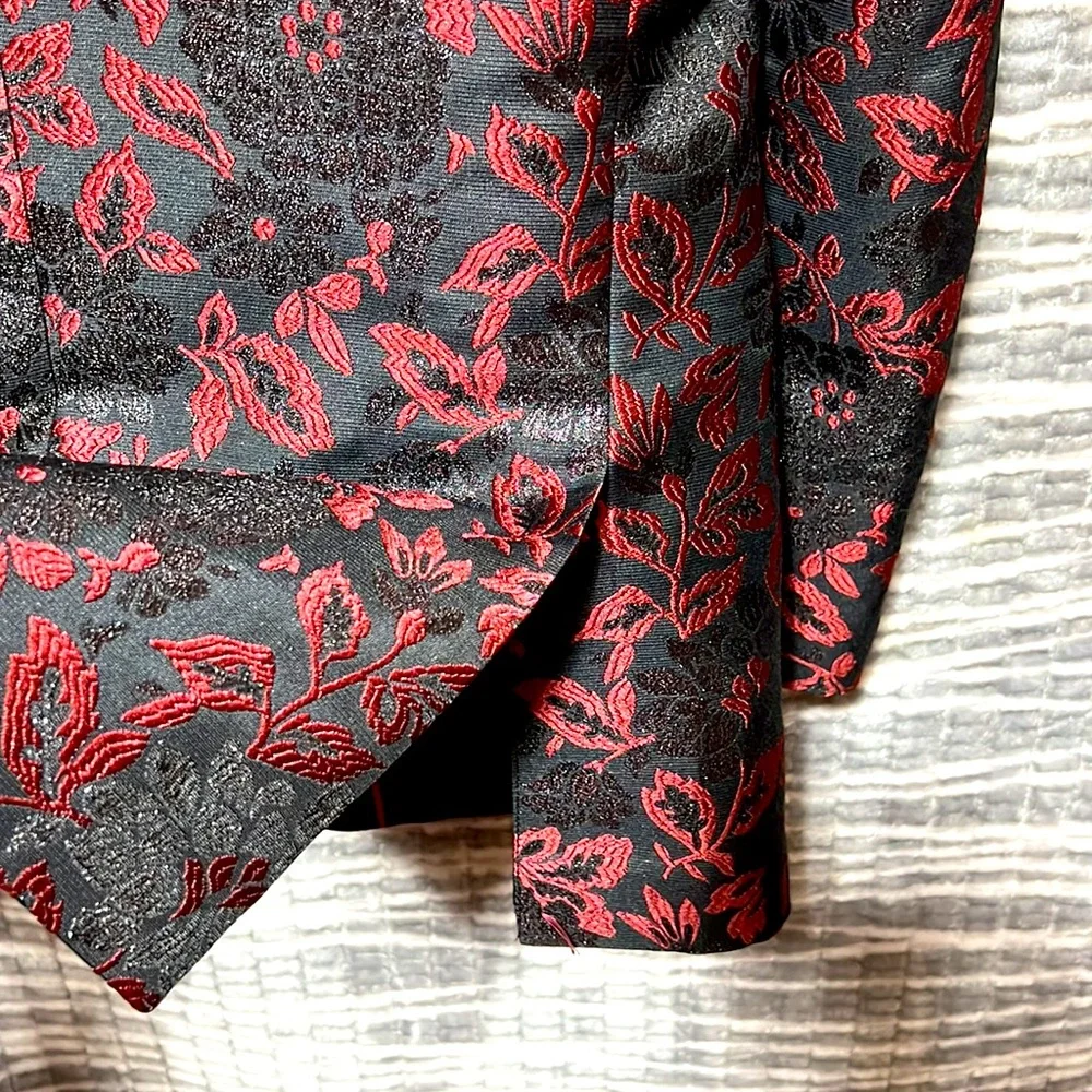 Men tuxedo jacket with bow tie